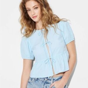 Wild Fable Peplum Top